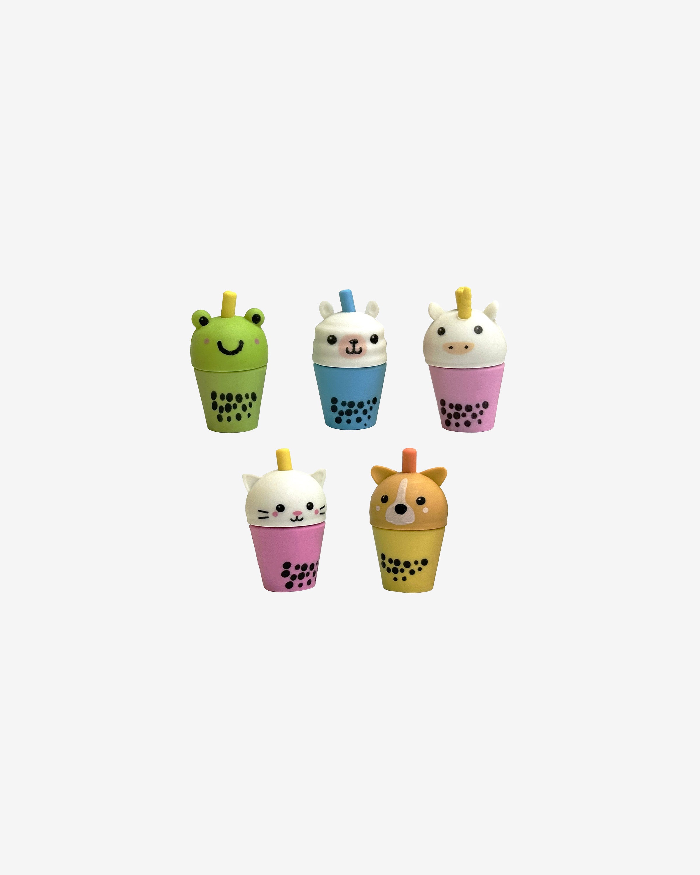 eraser, multi color 1, rubber