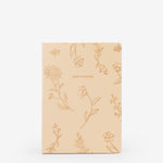 sketchbook, plain, ivory, hard cover, off white, pu / synthetic, ribbon (1), lay-flat, 8" x 11"