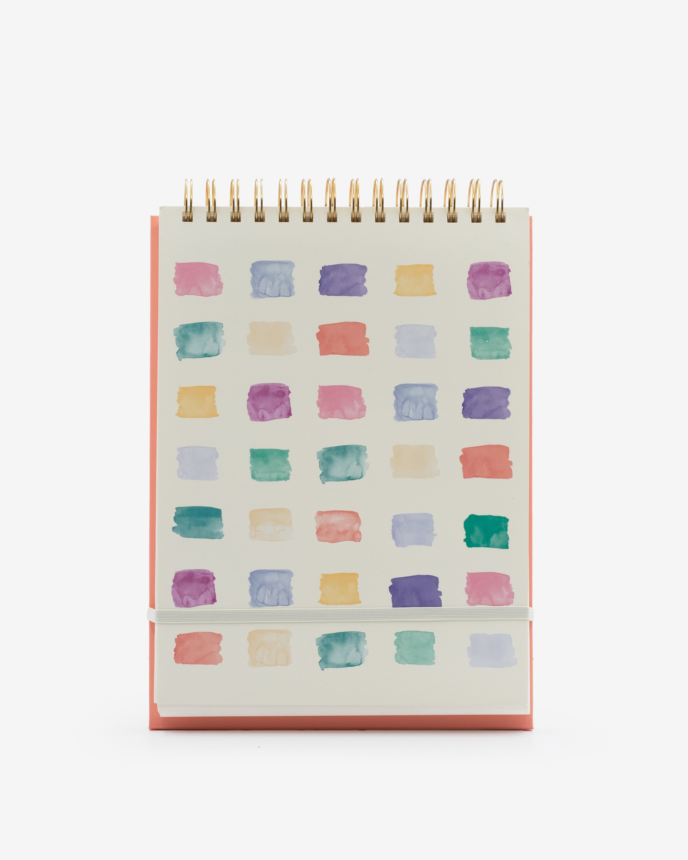 sketchbook, plain, ivory, soft cover, multi color 1, paper, wire-o, 7.5" x 9.75"