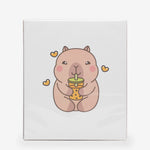 Cozy Capybara Binder by Tomolola
