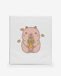 Cozy Capybara Binder