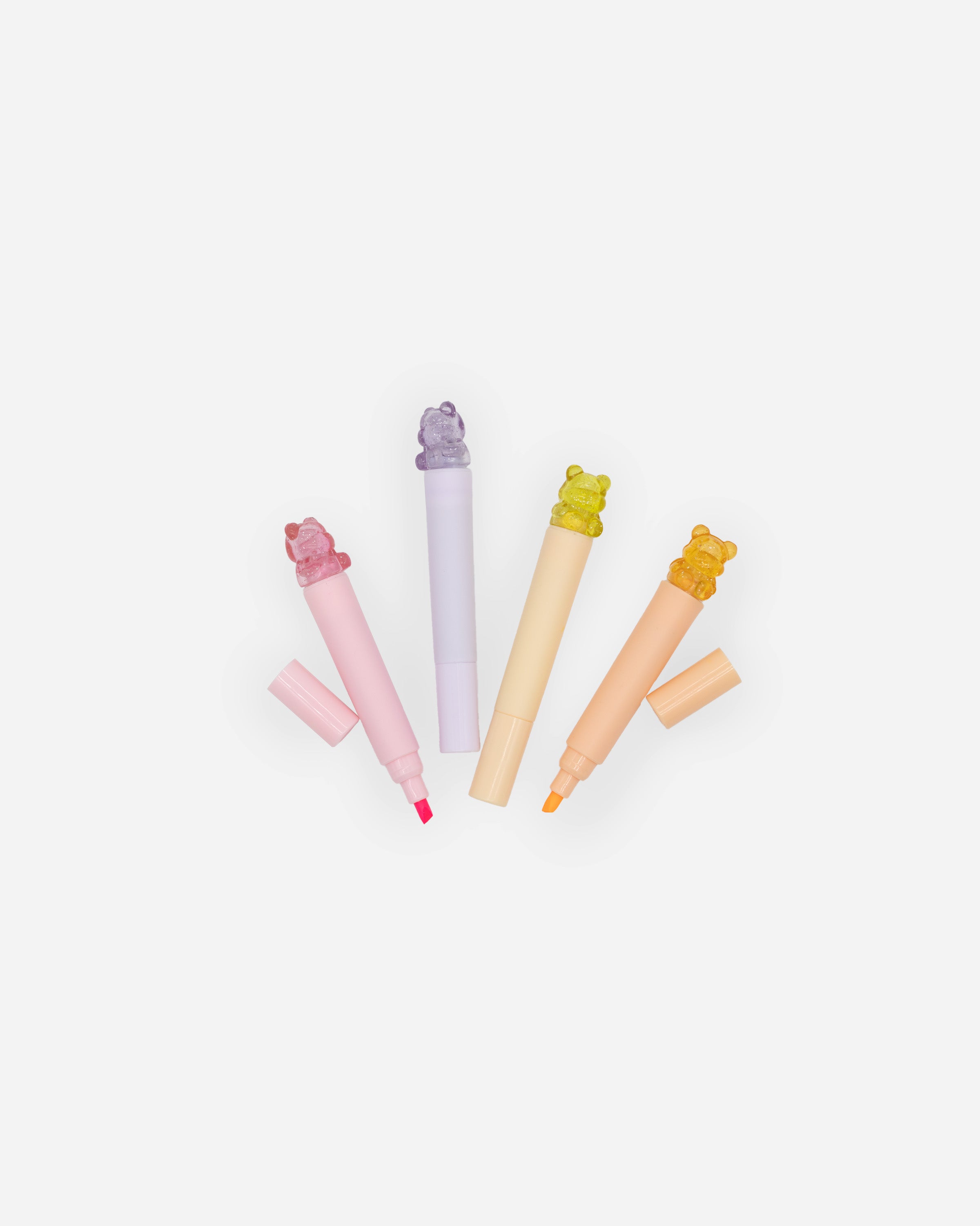 Bear Stamp Highlighters (4ct)